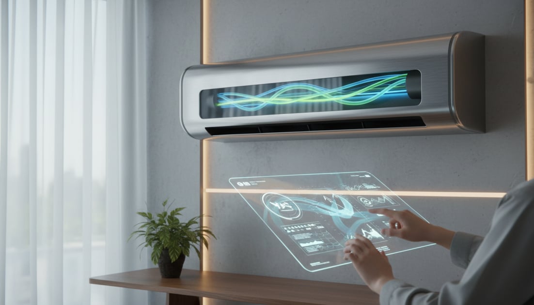 Infographic showing 2025 AC technology changes