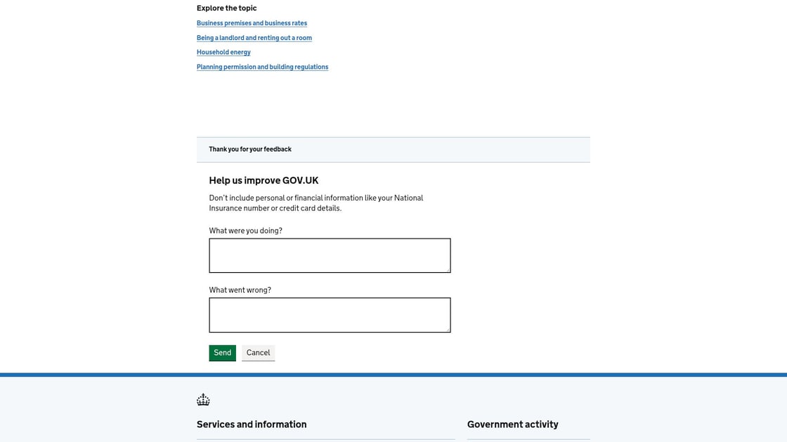EPC rating certificate system