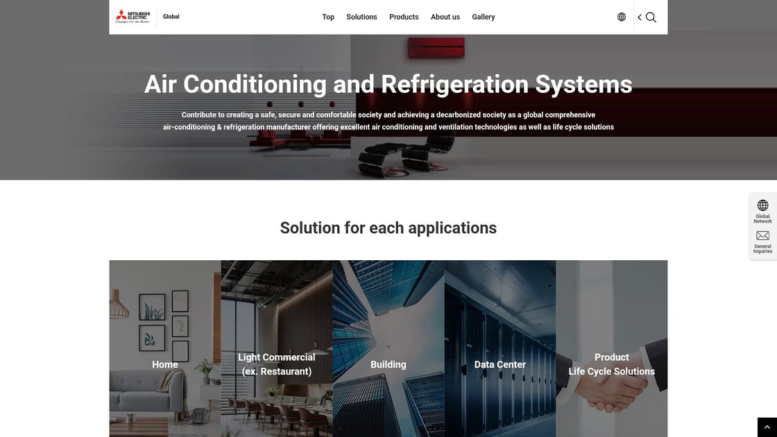 Mitsubishi Electric Commercial Air Conditioning