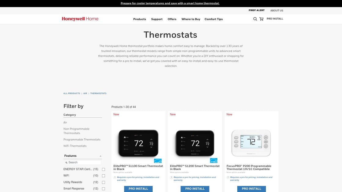 Digital thermostat diagnostic interface
