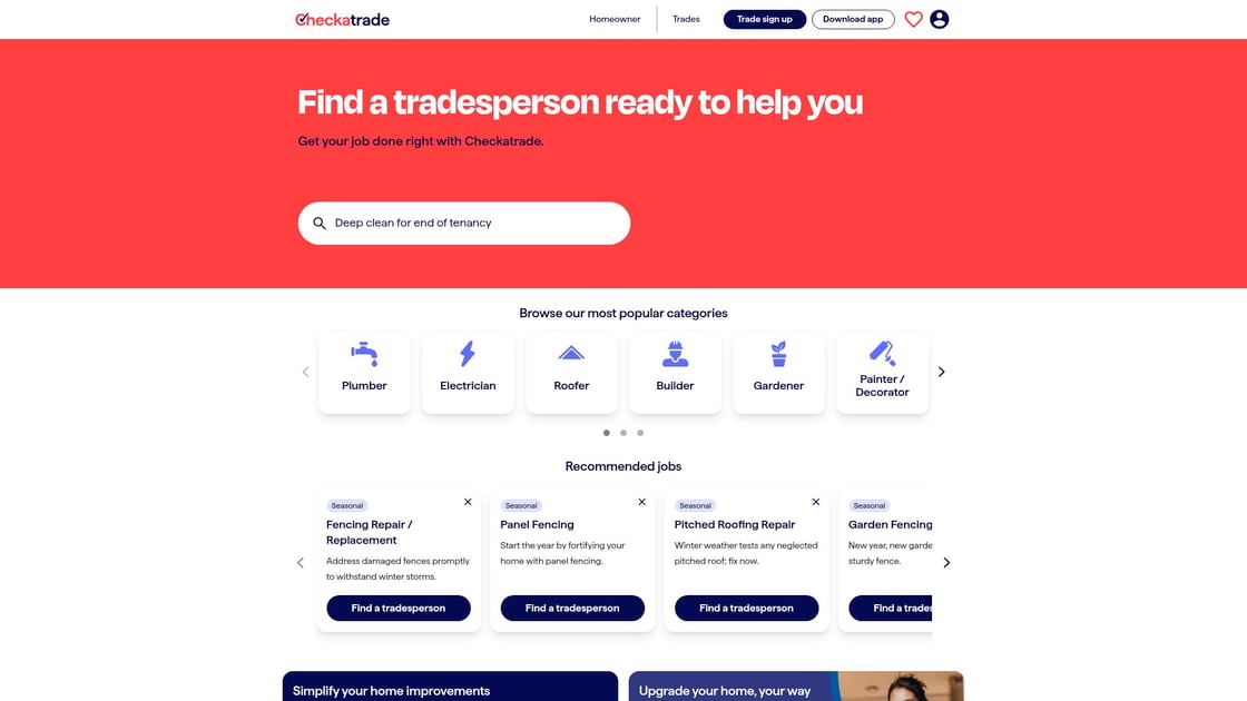 Checkatrade verification platform