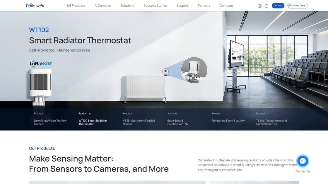 IoT sensors monitoring HVAC system performance
